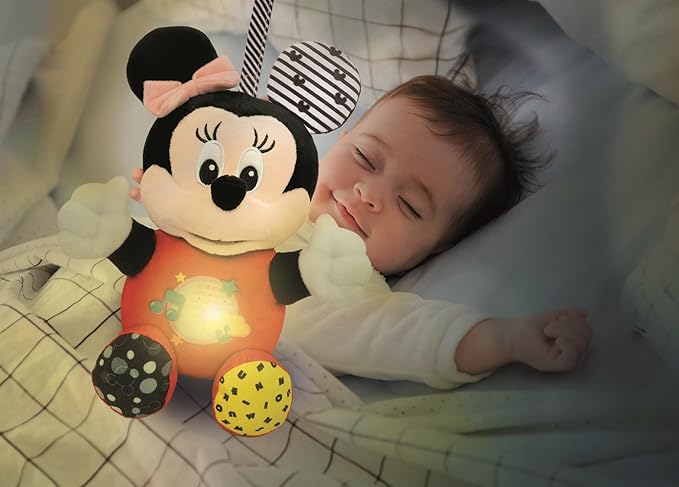Clementoni - Baby Minnie Lighting Plush for Toddlers