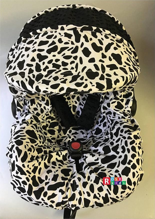 Rosy Kids Infant Carseat Canopy Cover 3pc Whole Caboodle, Baby Car Seat Cover Outdoor Kit, Color03NR05