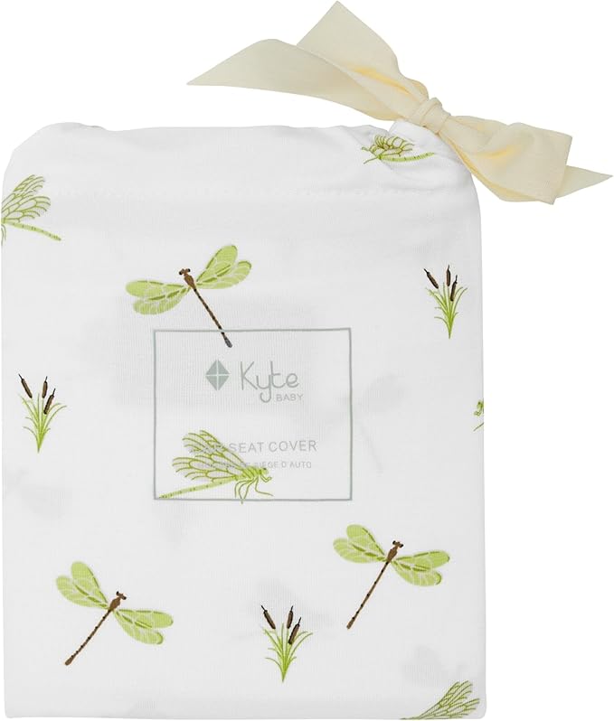 KYTE BABY Unisex Rayon Made from Bamboo Car Seat Cover, Dragonfly