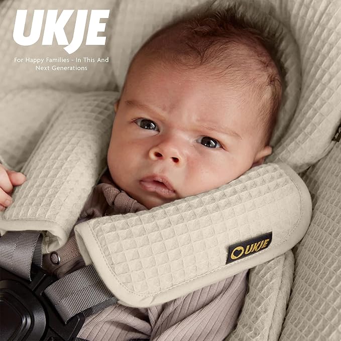 UKJE Swing Insert Rocker Cover Compatible with 4moms mamaRoo 5 Swing | Baby Swing Accessories | Reversible Infant Seat Liner | Easy to Clean & Install, Handmade in Europe, Beige
