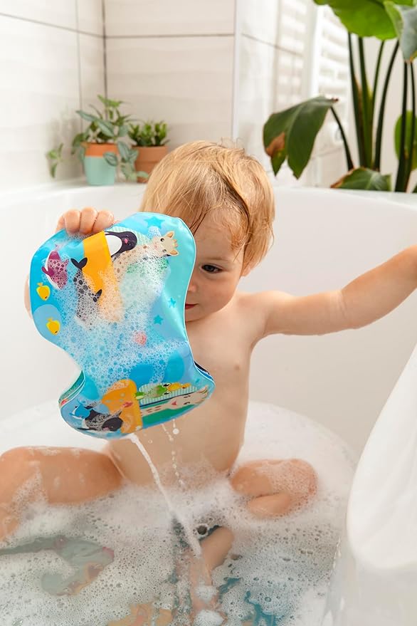 Sophie la girafe Bath Book | Soft, Fun & Easy to Grasp | 8 Playful & Colorful Pages