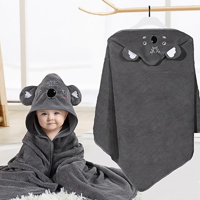 2Pcs Baby Hooded Towel,31 * 31 in Toddler Bath Towels for Newborn Babies,Toallas de Baño para Bebe,Organic Infant Kids Boy Essentials 1-3