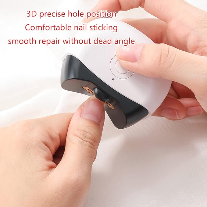 Electric Toenail & Fingernail Trimmer Grinder - Effortless Baby Nail Trimmer - Electric Heads