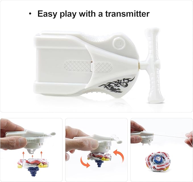 Magicmode Metal Spinning Top Stainless Steel Precision Gyroscope Anti-Gravity Spinner Top Perfect Balance Desktop Toy, Unique Gift for Kids/Adults