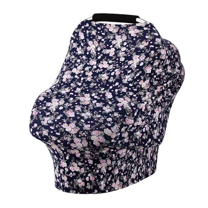 Baby Car Seat Nursing Breastfeeding Cover for Carseat Canopy Cotton