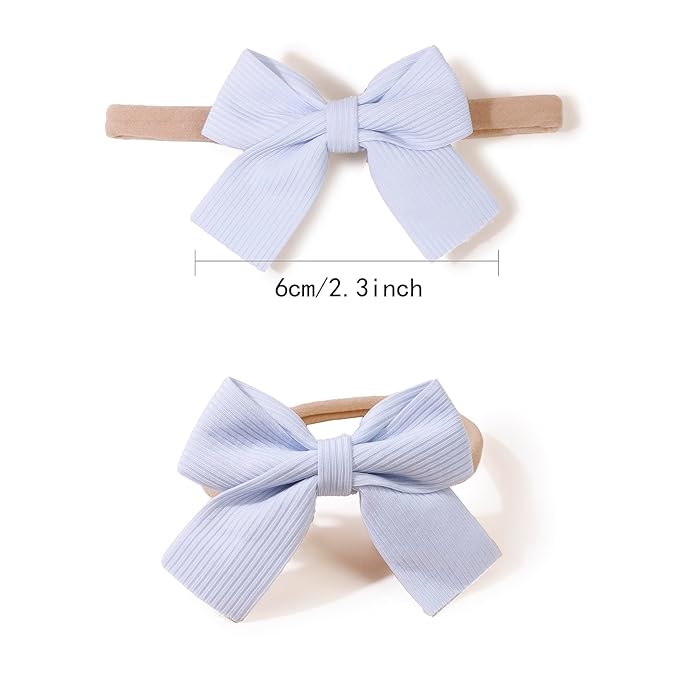 New Model Baby Girl Nylon Headbands Nylon Flower Elastic Hairbands 3pcs Hair Accessories Gift for Newborn Infant Toddlers (BF-XKFD006)