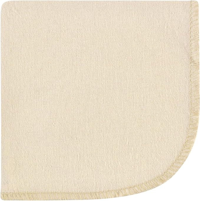Hudson Baby Unisex Baby Flannel Washcloths, Going On Safari 12Pk, One Size