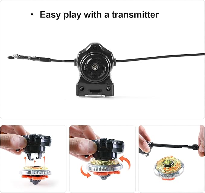 Magicmode Metal Spinning Top, Precision Anti-Gravity Spinner Top, Unique Perfect Balance Desktop Toy Gift for Kids/Adults