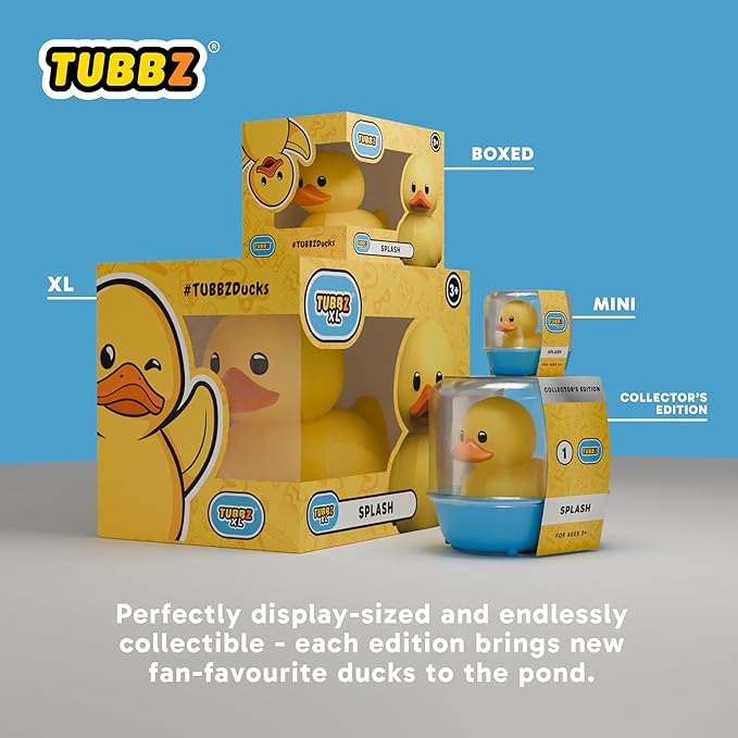 TUBBZ Boxed Edition Joey Tribbiani Collectible Vinyl Rubber Duck Figure - Official Friends Merchandise - Movies & TV