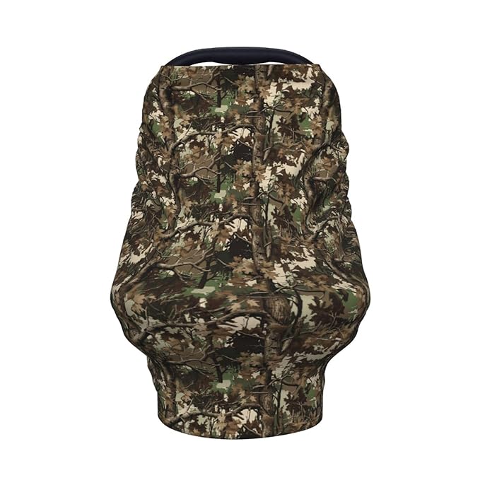 Camo Baby Car Seat Cover, Multi Use Baby Stroller Cover, Boys and Girls Camo Shower Gifts