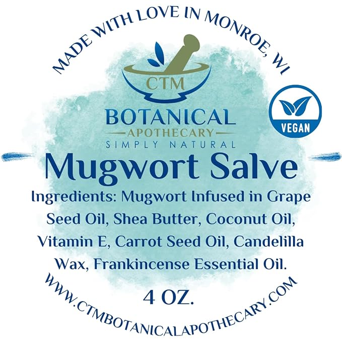 Mugwort Salve (Artemisia vulgaris) (4 OZ.)