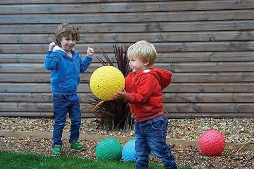 TickiT 75041 Easy Grip Balls - Set of 4 - Learn To Throw & Catch - Tactile Learning Balls, Multicolor