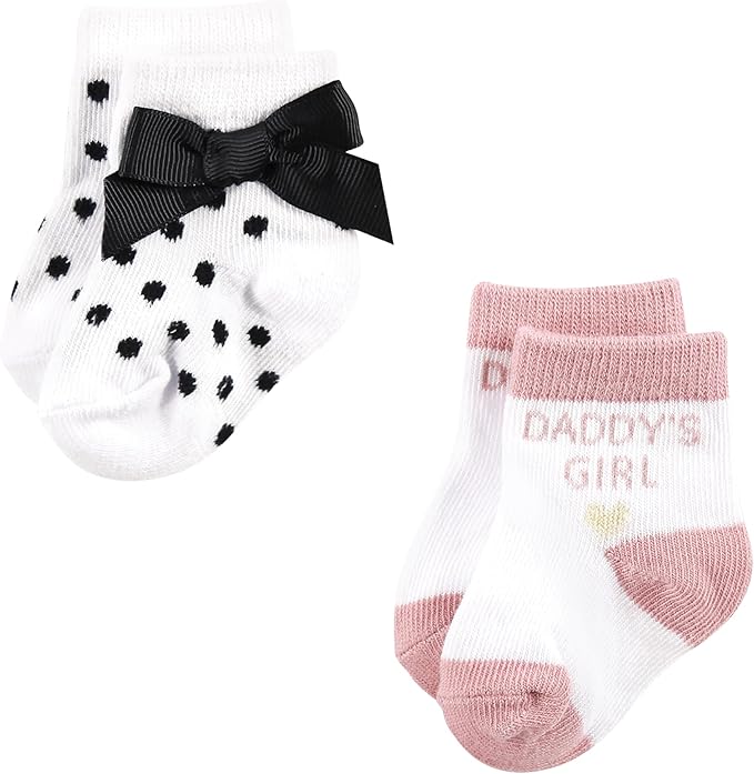 Hudson Baby Baby Girls' Sock and Headband 12pc Set