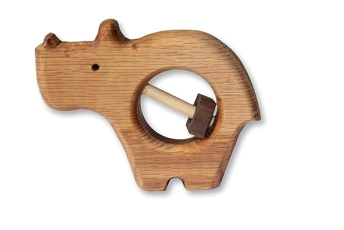 Reggie The Rhino Teether & Rattle