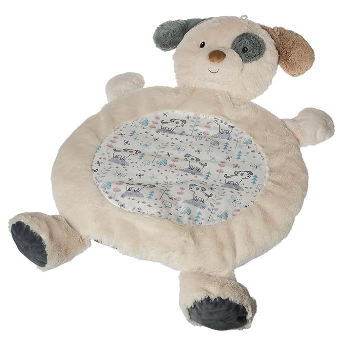 Mary Meyer Bestever Baby Mat Cushioned Tummy Time Floor Play Mats for Babies and Toddlers, 31 x 23-Inches, Sparky Puppy