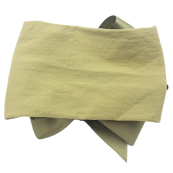 CellElection 20PCS Baby Girls Soft Nylon Headbands 6Inch Big Bows Elastic Nylon Hairbands Hair Accessories for Newborns Infants Toddlers Kids…