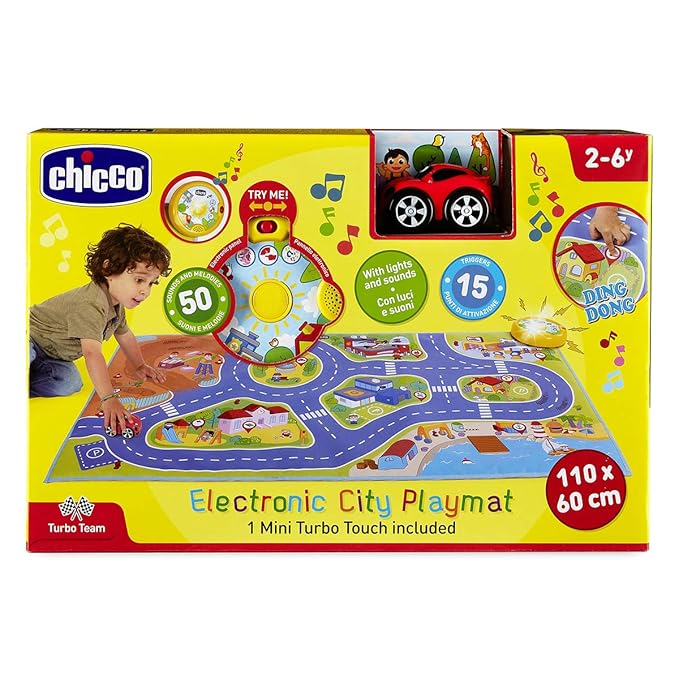 chicco City Mini Turbo Team Play Mat