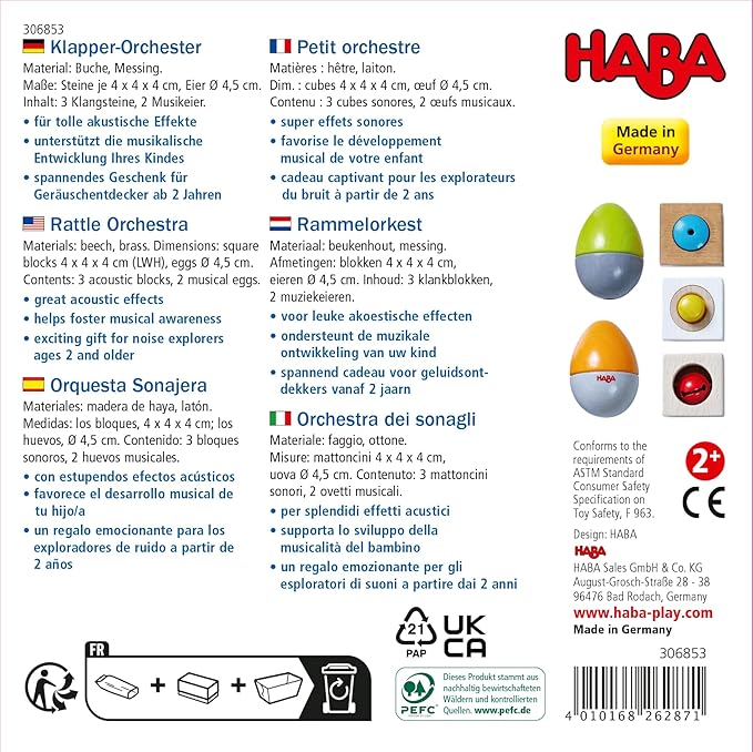 HABA Rattle Orchestra