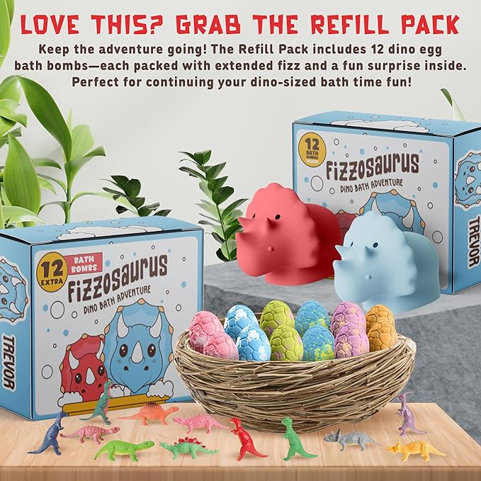 Bath Bombs for Kids with Surprise Toys Inside (Full Gift Set - Diffusers Included)