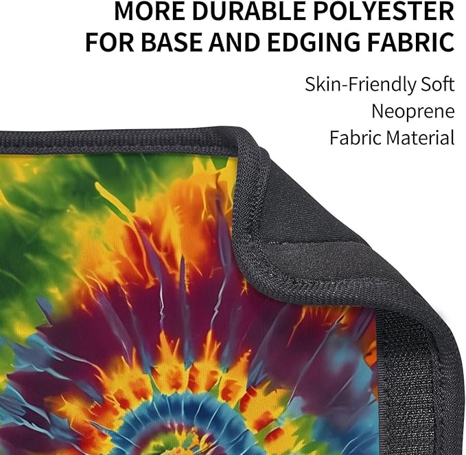 Tribal Ethnic Tie Dry Spiral Colorful Seat Belt Cover Fits Cars Trucks SUV Sedans Air Permeability Car Seatbelt Strap Cover, Auto Interior Accessories Protector
