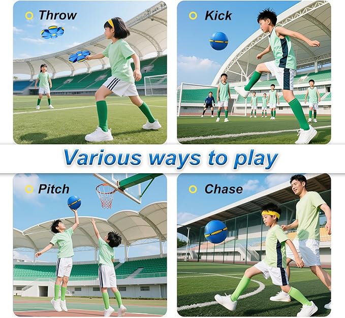 Magic Ball - Magic Meta Ball, Magic Bouncing Balls, Dual Form Freely Switchable Magic Ball Toy for Indoor & Outdoor Use