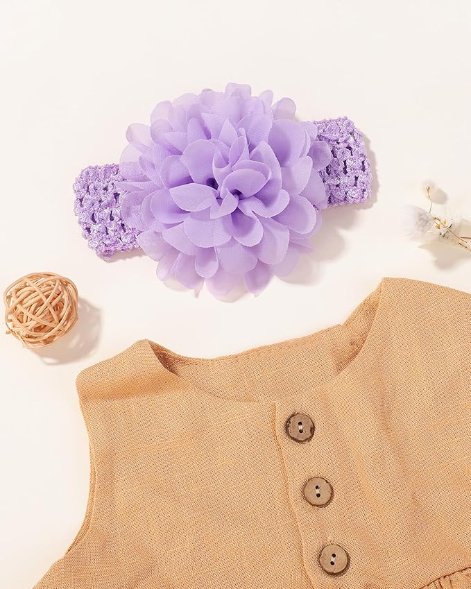 jollybows 18pcs Baby Girls Headband Chiffon Flower Soft Stretchy Hair Band Hair Accessories for Baby Girls Newborns Infants Toddlers and Kids