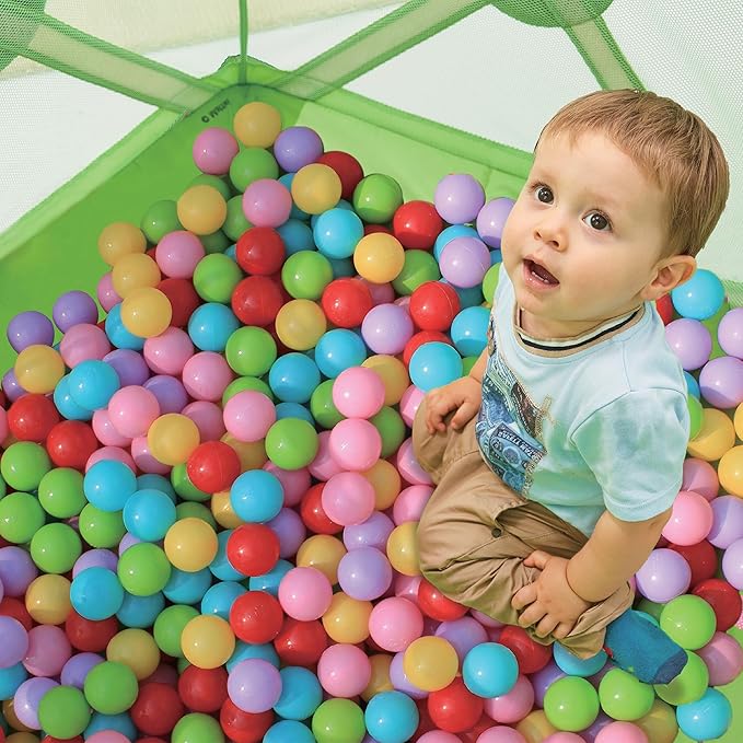 Fisher Price - Pack of 100 Multicoloured Balls - 6 Different Colours - Diameter 5.5 cm (Deqube 920D00176)