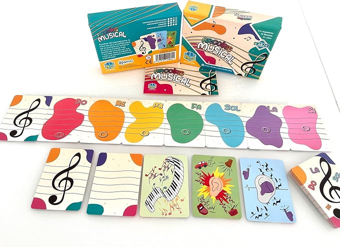 Atomo Games ARCOÍRIS Musical. Classroom in Play.