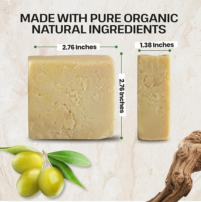 Dr.Ancient Snail Soap Bar, Organic Soap Bars Handcrafted the Traditional Way, Natural Chemical-Free, Vegan, Used for Face Wash, Body Wash, Hand Cleansing and Daily Skin Care, Gentle Cleanser