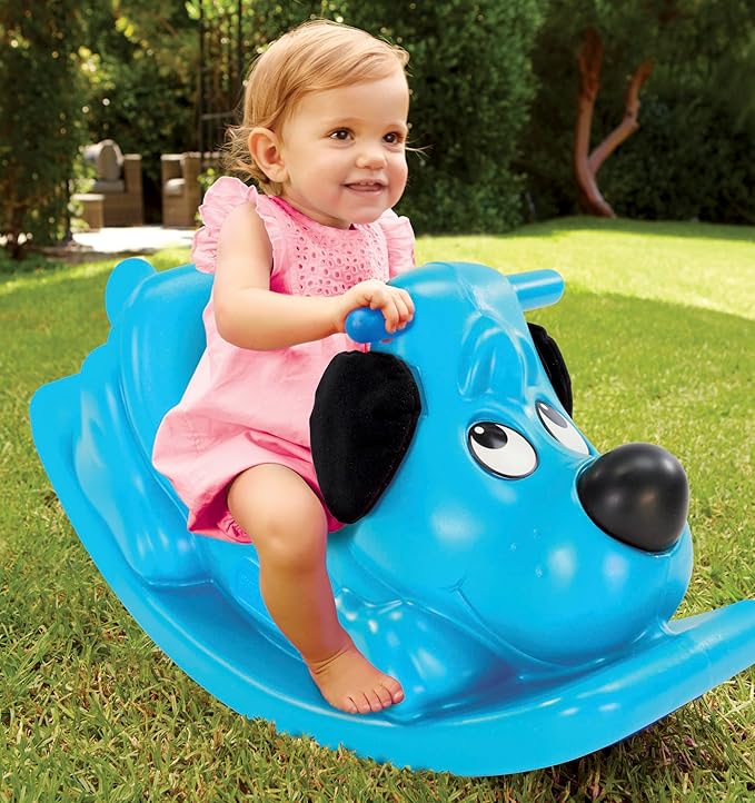 Little Tikes Rockin' Puppy- Blue, Small