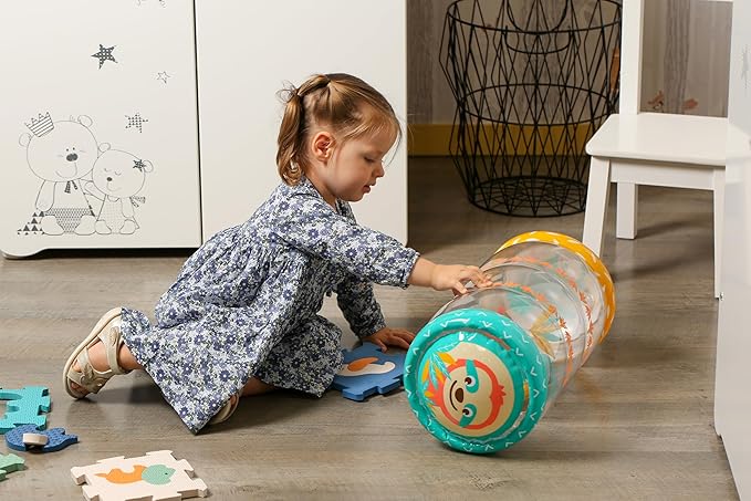 LUDI 30098 Baby Roller Sloth Multicolor, Large