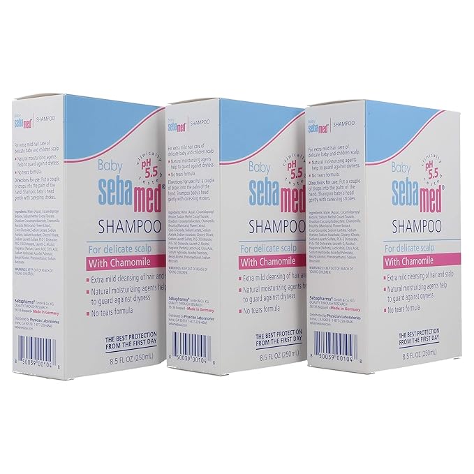 Sebamed Children's Shampoo, 8.5 Ounce, 3 Pack