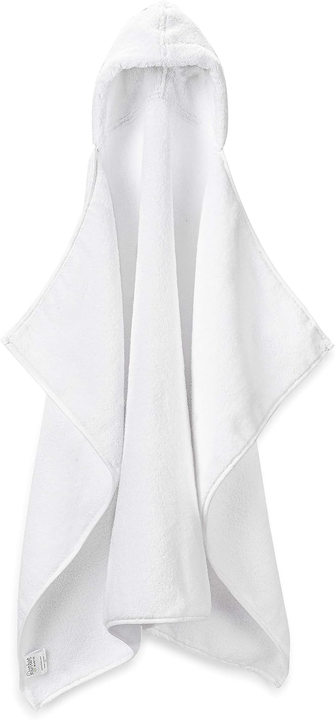 Parker Baby Co. Premium 100% Soft Ring Spun Cotton Hooded Toddler and Kid Bath Towel Plush Towel with Hood for Newborns and Babies