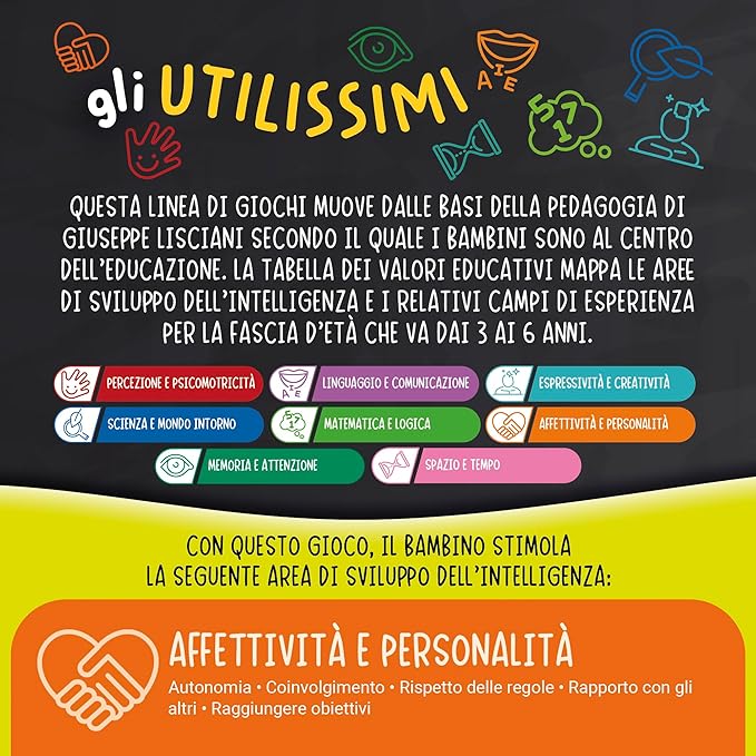 Liscianigiochi - Carrot The very useful tombole of emotions, 102815