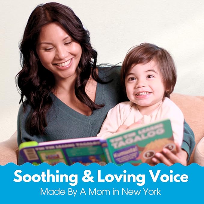 Bundle Deal — Interactive Sound Board Book for Toddlers 1-3, Bilingual English & Filipino Songs & Nursery Rhymes, Talking Musical Book, Musical Toy Gift for Babies & Kids