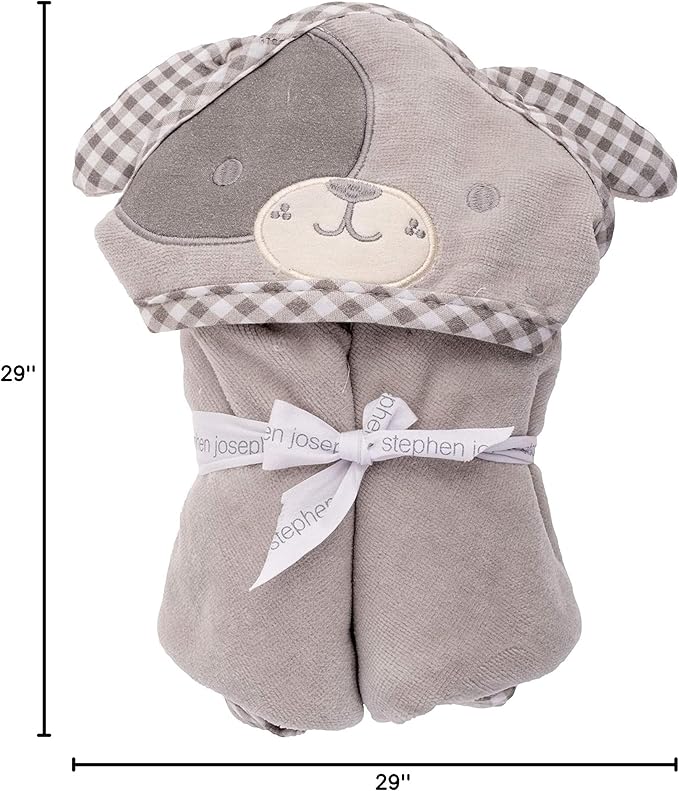 Stephen Joseph Hooded Bath Towel, Puppy