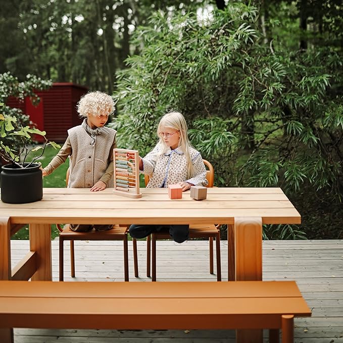 mushie Wooden Abacus | Kids 2 Years+ | Preschool Educational & Toddler Montessori Toy