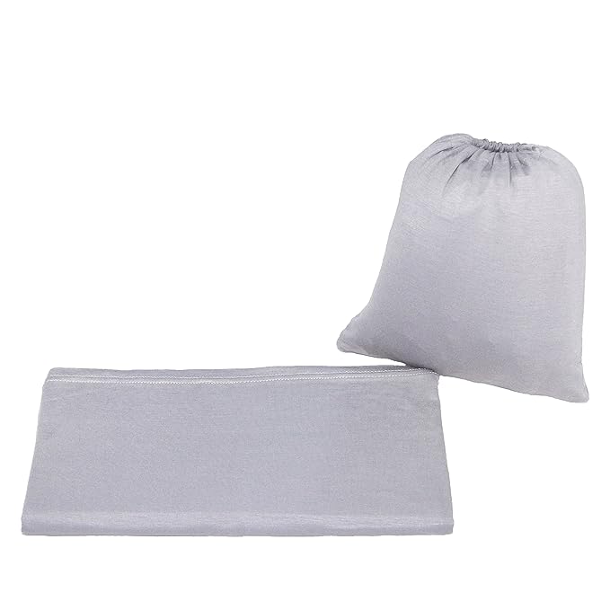 JLIKA Baby Car Seat Covers - Stretchy Infant Canopy and Nursing Cover for Breastfeeding Newborns Infants Babies Girls Boys Best Shower Gift Maternity Apron Infinity Scarf carseats (Gray Fog)