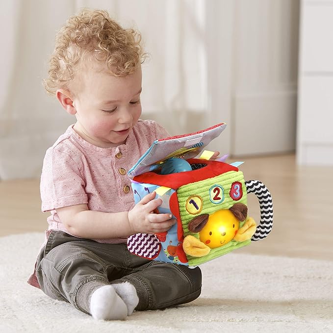VTech Soft and Smart Sensory Cube, Multicolor