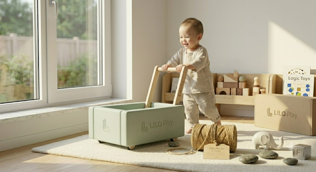 Fostering Dynamic Leg Extension: The Musculoskeletal Logic Behind Adjustable Baby Walkers