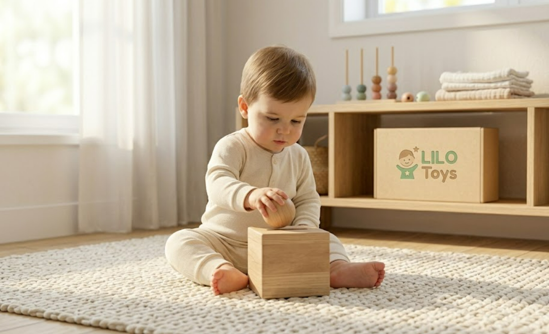 Nurturing Focus: How Wooden Object Permanence Boxes Shape Infant Brain Logic
