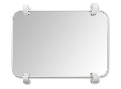 Baby Mirror, Large, Double-Sided with High Contrast Images, Baby Safe Mirror Perfect for Cribs, NICU Approved, Shatterproof, Medical Grade Rubber, Hospital Recommended, Bestselling Toy for Babies