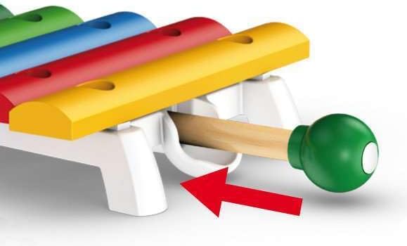 BRIO World - 30182 Musical Xylophone Baby Toy | Fun Baby Toy for Kids Ages 18 Months and Up