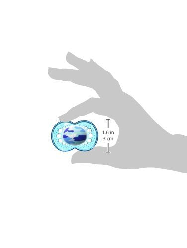 MAM Original Baby Pacifier, Nipple Shape Helps Promote Healthy Oral Development, Camo Boy, 16+ (Pack of 2)