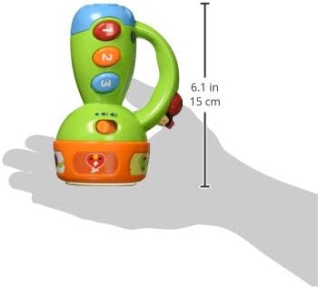 VTech Spin and Learn Color Flashlight, Lime Green