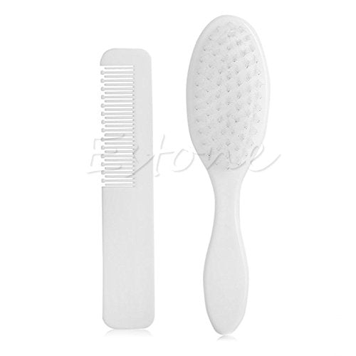 2x Baby Grooming With Baby Comb Massage Brush With Soft Bristle Baby Gift Hair Brush For Newborn Boy Girl