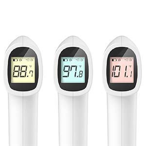 FT50 Non Contact Thermometer Infrared Fever Monitor Screen Display for Adults Kids Batteries Warranty