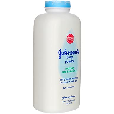 Johnson's Baby Powder with Aloe & Vitamin E,15oz, (Pack of 24)