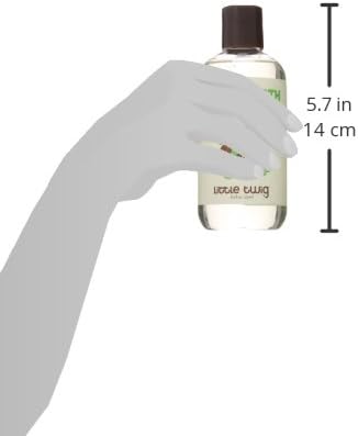 Little Twig Bubble Bath, Natural Plant Derived Formula, Fragrance Free, 8.5 fl oz.
