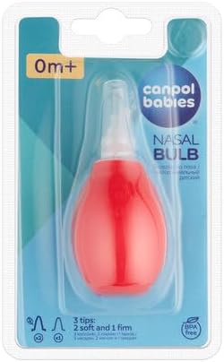 NOSA Baby Nasal Aspirator Manual with 2 Tips